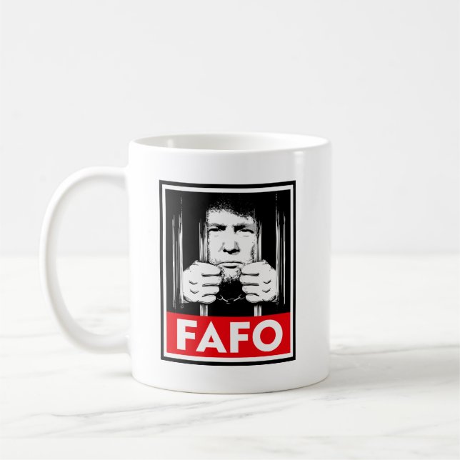 Mug FAFO anti-Trump (Gauche)