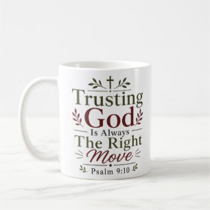 Mug Faire Confiance à Dieu Est Toujours La Bonne Décis
