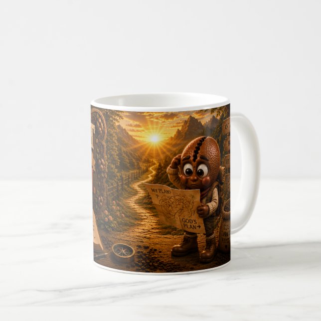 Mug Faire Confiance à Son Plan (Devant droit)
