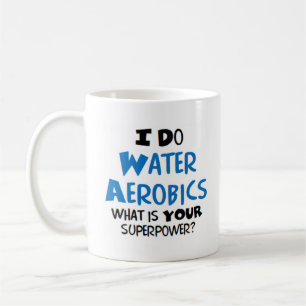 Mug faire de l'aquagym