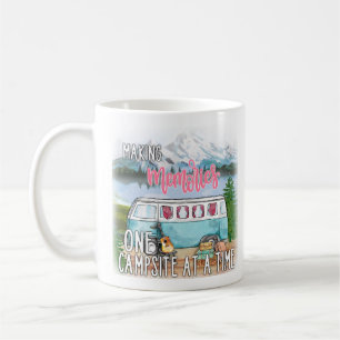 Mug Faire Des Souvenirs Un Camping À La Fois