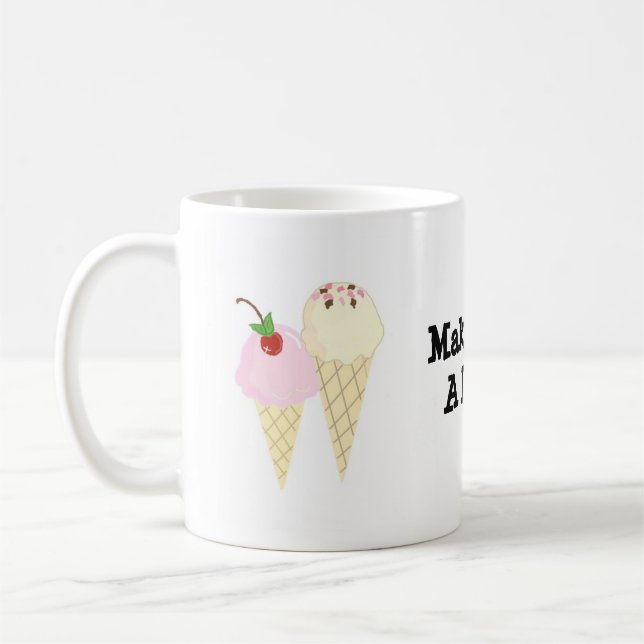 Mug Faire du mien un double (Gauche)