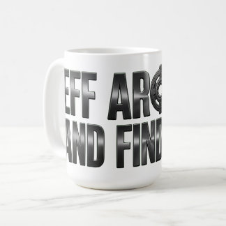 Mug Faire le malin et découvrir – Gunmetal.