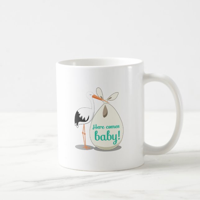 Mug Faire-part de bébé (Droite)