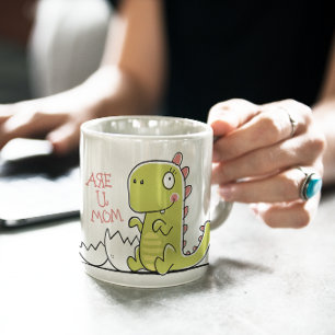 Mug Faire-part de grossesse de Pregosaurus