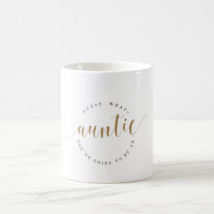 Mug Faire-part de grossesse pour la tante de soeur !