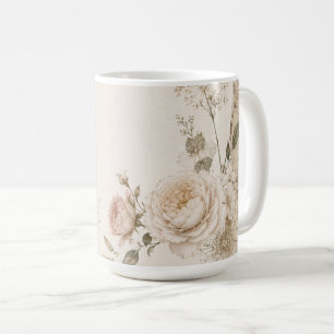 Mug Faire-part de mariage de jardin avec naturel