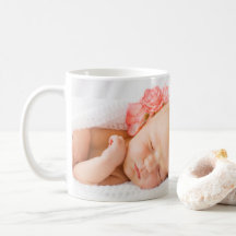 Faire-part de naissance de bébé élégant – avec pho
