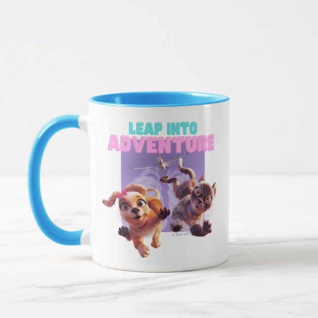 Mug Faire un bond dans l'aventure (Gauche)