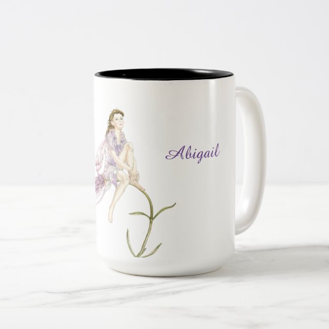 Mug Fairy Flower personnalisé (Devant droit)