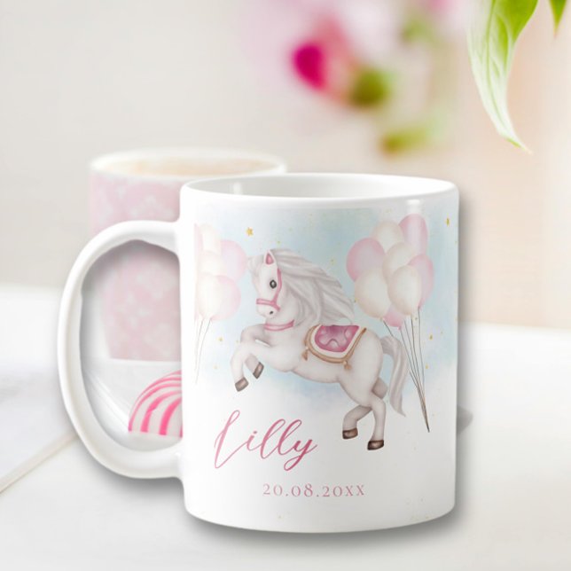 Mug Fairytale bébé Pony gros ballons étoiles fille (Créateur téléchargé)