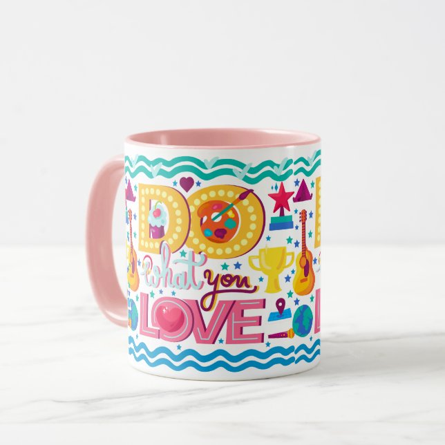 Mug Fais ce que tu aimes (Devant gauche)