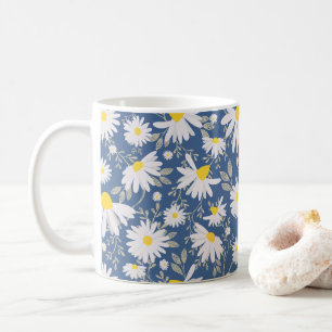Mug Faisceaux de printemps - bleu foncé