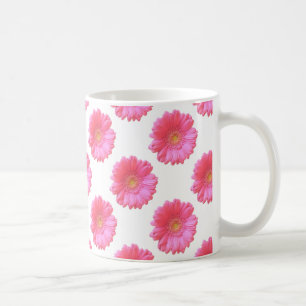 Mug Faisée de gerbera rose