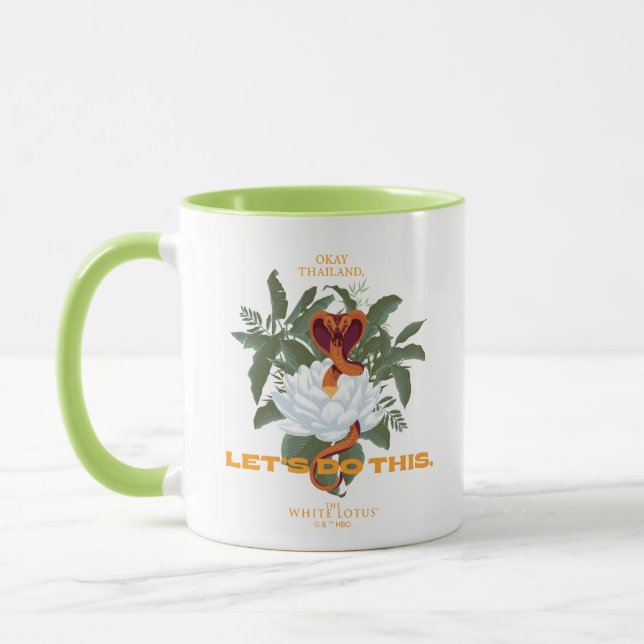 Mug "Faisons ça" Cobra - Le Lotus Blanc (Gauche)