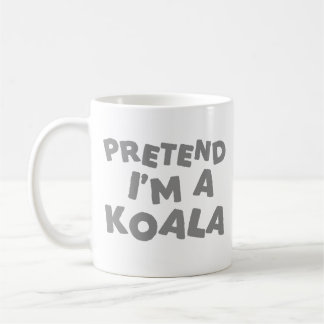 Mug Faisons comme si j'étais un koala Idée drôle d'Hal