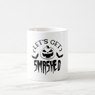 Mug Faisons tomber le Citrouille Éffrayant d'Halloween