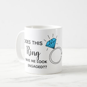 Mug fait cet anneau m'incitent à sembler engagé