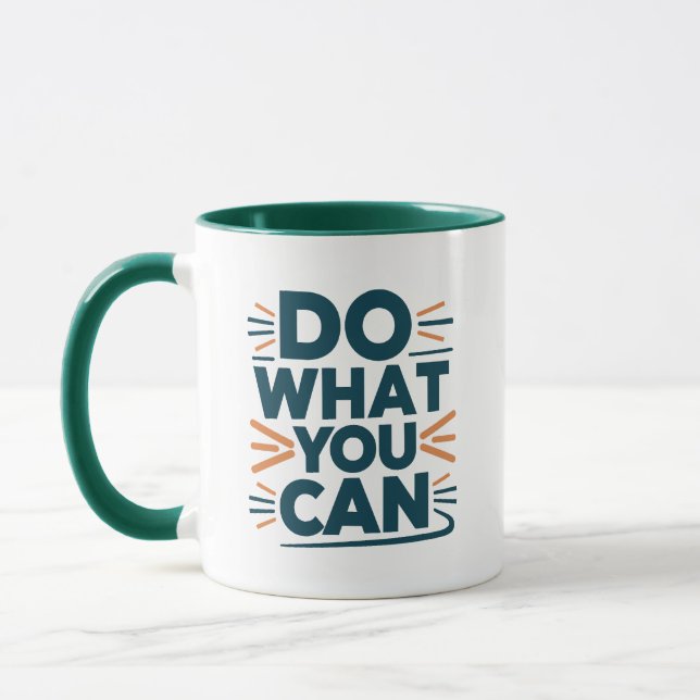 Mug Faites ce que vous pouvez (Gauche)