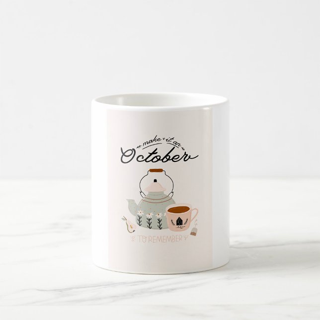 Mug Faites-en un Octobre à Marquer (Créateur téléchargé)