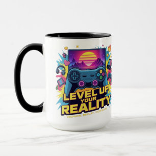 Mug Faites Évoluer Votre Réalité – Neon Gamer