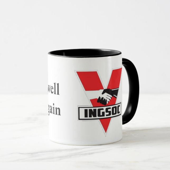 Mug Faites la fiction d'Orwell encore (Devant droit)