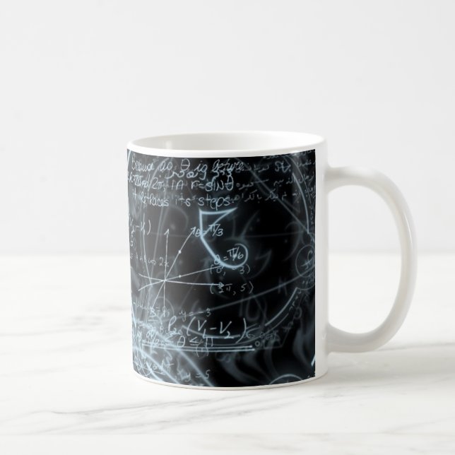 Mug Faites les maths - règles de calcul (Droite)
