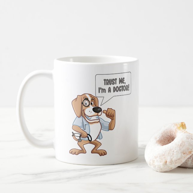 Mug Faites-moi confiance m'a Doctor (Avec donut)