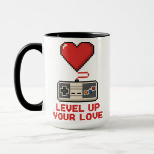 Mug Faites Passer Votre Amour au Niveau Supérieur, Des