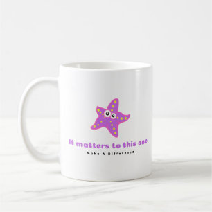 Mug Faites Une Différence, Histoire De Starfish.