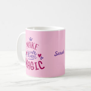 Mug Faites votre propre nom magique personnalisé