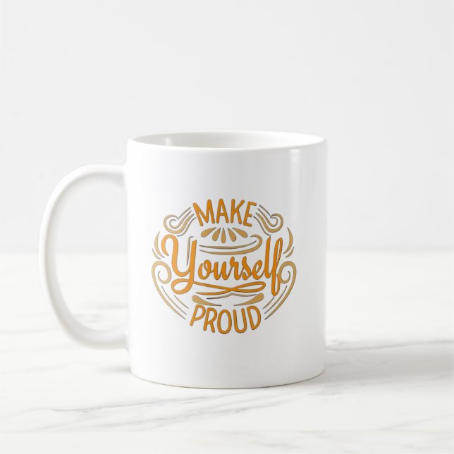 Mug Faites Vous-même Votre Fierté (Gauche)