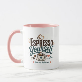 Mug Faites-vous plaisir Infirmière Anniversaire