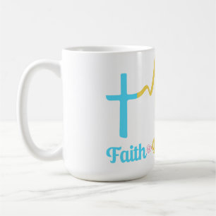 Mug Faith Hope Love Hearts
