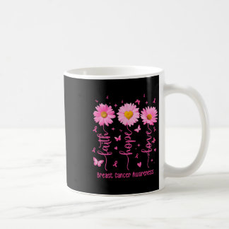 Mug Faith Hope Love Pink Ribbon Cancer du sein Prix