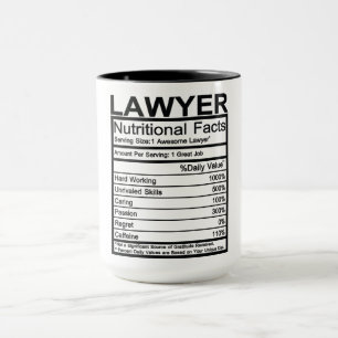 Mug Faits nutritionnels de l'avocat