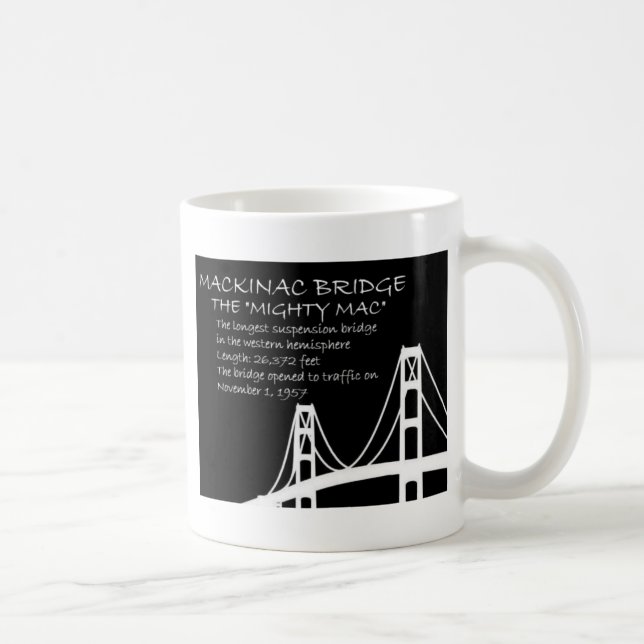 Mug Faits sur le pont Mackinac (Droite)