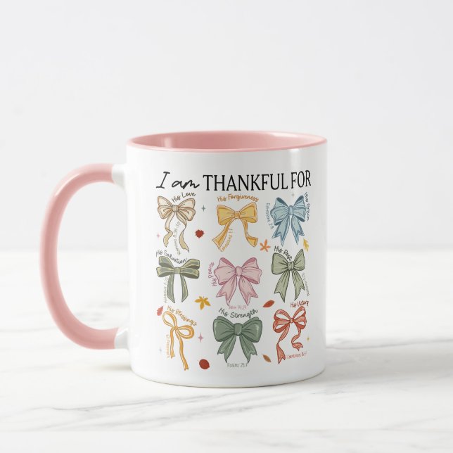 Mug Fall Christian Thanksgiving (Gauche)