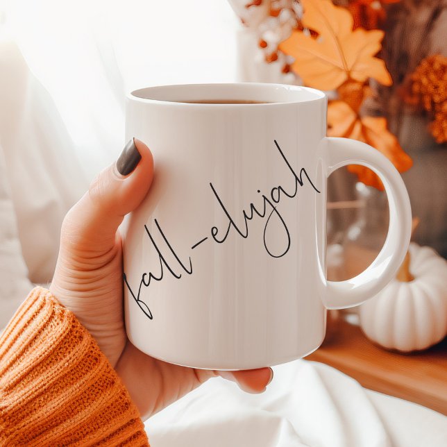 Mug Fall-elujah (Hallelujah It's Fall) (Créateur téléchargé)