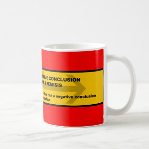 Mug Fallacy logique : Conclusion Négative De L'Affir..