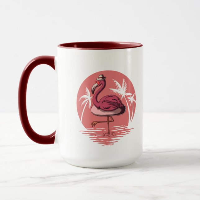 MUG FALMINGO ROSE (Gauche)