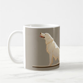 Mug Famille adorable de chiens Retriever du Labrador