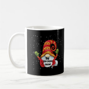 Mug Famille de gnome sarcastique pyjama de Noël assort