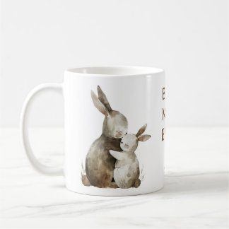 Mug Famille de lapin Meilleure maman Jamais Mère Nom d