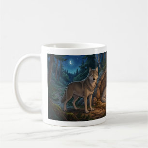 Mug Famille de loups