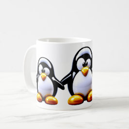 Mug Famille de manchots mignons