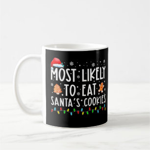 Mug Famille de Noël la plus susceptible de manger les 