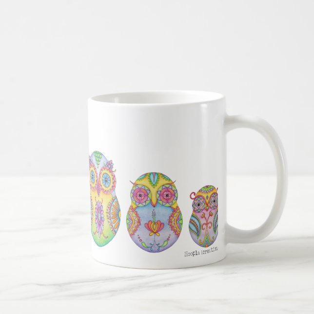 Mug Famille de "Owlushka" (Droite)