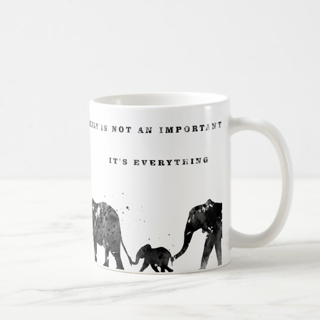 Mug Famille des éléphants (Droite)