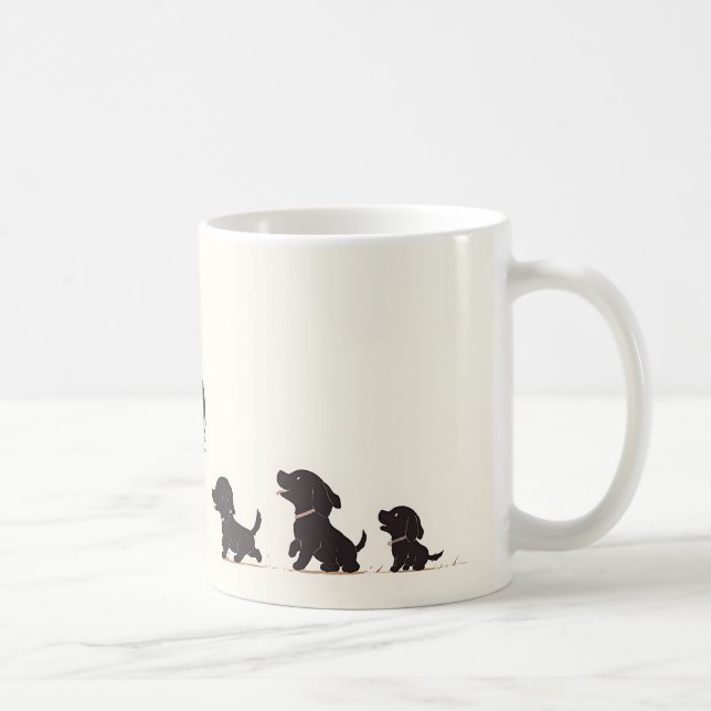 Mug Famille Doggie 7 (Droite)